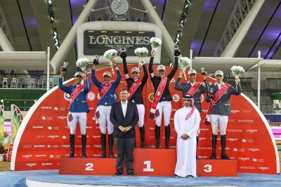 Horsepower Accelerates Cannes Stars to Victory in GCL Doha Seizing Championship Lead